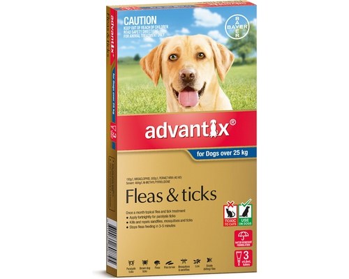 Advantix for Dogs flea and tick control